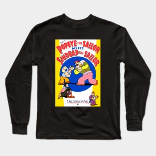 Popeye Meets Sindbad Long Sleeve T-Shirt